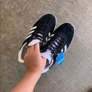Black Adidas Gazelles *BRAND NEW